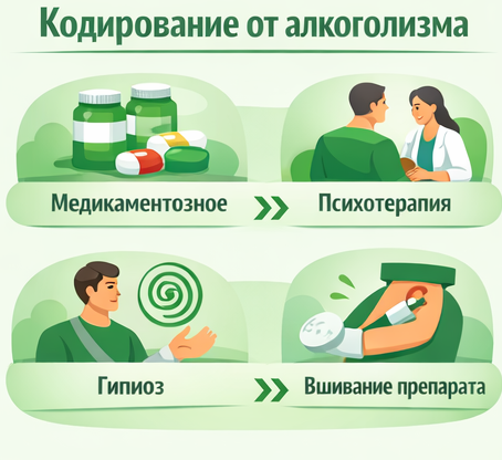 кодирование от алкоголизма в Климовске Санати